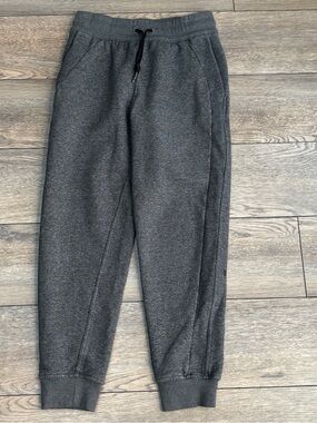 Women’s Lululemon Jogger Sweatpants Drawstring Pockets Gray Sz 8